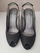 Black glitter odeon for sale  WORKINGTON