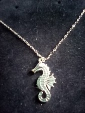 Silver sea horse for sale  UK
