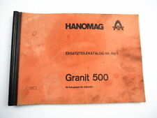 Hanomag granit 500 gebraucht kaufen  Merseburg