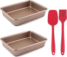 2pcs rechteck kuchen gebraucht kaufen  Schwaigern