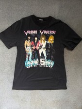 Camiseta Vintage 1988 Vinnie Vincent Invasion Kiss All Systems Go US Rock Tour comprar usado  Enviando para Brazil