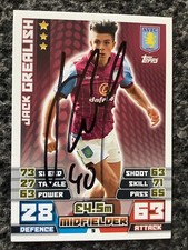 Signed jack grealish for sale  LINCOLN
