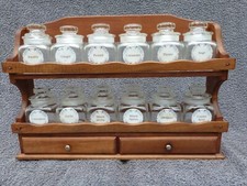 Vintage wood glass for sale  WIGSTON