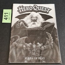 Usado, Livro de instruções HeroQuest regras de jogo "O caminho do..." (1º) laminado comprar usado  Enviando para Brazil