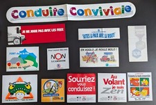 Lot autocollants prévention d'occasion  Pérenchies