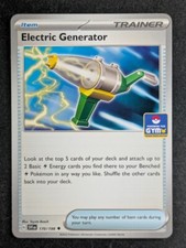 2024 Pokemon GERADOR ELÉTRICO 170/198 SV1EN TCG Gym SE Ásia Exclusivo (B), usado comprar usado  Enviando para Brazil