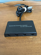Usado, Adaptador de controle Mayflash GameCube para Wii U, PC USB e Switch, 4 portas comprar usado  Enviando para Brazil