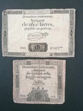 Assignats. livres sols d'occasion  Champigny-sur-Marne