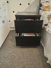 Ikea malm bedside for sale  LONDON
