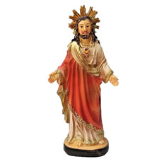 Statua sacro cuore usato  San Cipriano d'Aversa
