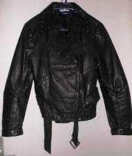 Vintage lederjacke schwarz gebraucht kaufen  Buschkämpen