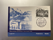 2011 cartolina filatelica usato  Roma