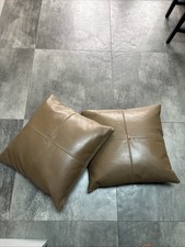 Vintage leather cushions for sale  WELLING