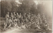 Carte photo groupes d'occasion  Clermont-en-Argonne