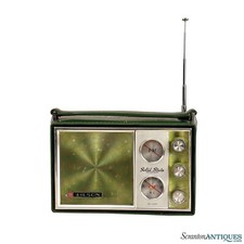 Usado, Rádio AM/FM transistor vintage verde abacate Wilson De Luxe comprar usado  Enviando para Brazil