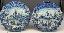 Pair italian faience for sale  San Francisco