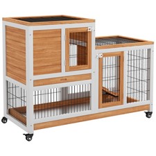 Pawhut elevated rabbit for sale  GREENFORD