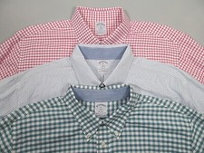 Lote de 3 camisas polo Brooks Brothers XXL Regent originais sem ferro com botões comprar usado Lote de 3 camisas polo Brooks Brothers XXL Regent originais sem ferro com botões comprar usado  Enviando para Brazil