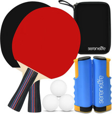 Set racchette ping usato  Roma