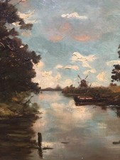 Dipinto olio olandese usato  Castelletto Sopra Ticino