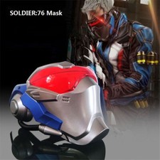Jogo Overwatch Soldier 76 Máscara Jack Morrison Máscara ABS com Luz LED Adereços de Cosplay, usado comprar usado  Enviando para Brazil