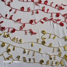 Red gold christmas for sale  WATFORD