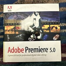 CD e números de série Adobe Premiere 5.0 / 5.1 2 para Windows comprar usado  Enviando para Brazil