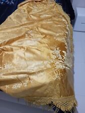 Coperta antica damasco usato  Pizzo