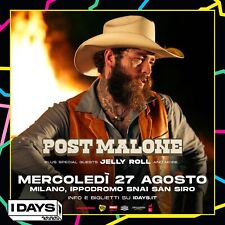 Biglietti post malone usato  Milano