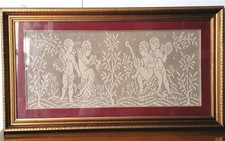 Grande quadro uncinetto usato  Palermo