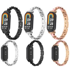 Pulseira de aço inoxidável para Xiaomi Mi Band 8/8 NFC/9/9 NFC, usado comprar usado  Enviando para Brazil