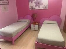 Letto singolo rosa usato  Bagheria