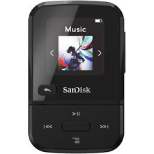 Reproductor de MP3 SanDisk Clip Sport Go 32 GB radio FM negro segunda mano  Embacar hacia Argentina