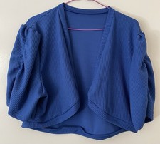 Royal blue bolero for sale  SWADLINCOTE