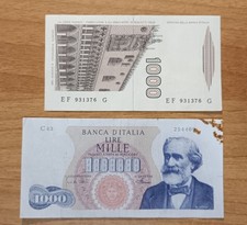 1000 lire verdi usato  Seregno