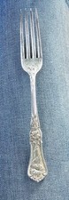 Garfo antigo W.M.A Rogers SXR flor banhado a prata pat abril 1708 7,5” anel para artesanato comprar usado  Enviando para Brazil
