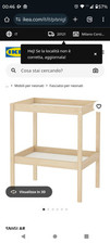 Fasciatoio ikea usato  Udine