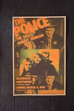 Pôster da turnê The Police 1979 Zellerbach Auditor Berkeley--, usado comprar usado  Enviando para Brazil