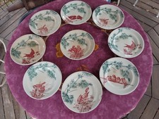 Assiettes plates faience d'occasion Assiettes plates faience d'occasion  France