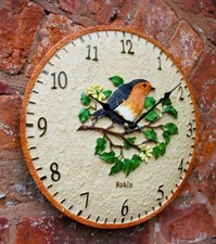 Garden wall clock for sale  WREXHAM