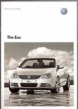 Volkswagen eos specifications for sale  UK