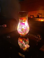 Mosaic glass vase for sale  DONCASTER
