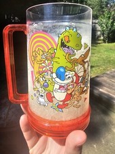 2017 Nickelodeon Nicktoon Viacom cristal freezer caneca de cerveja copo 16 oz LEIA comprar usado  Enviando para Brazil