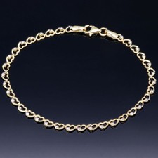 Herz goldarmband armband gebraucht kaufen  Berlin