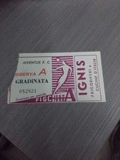 Biglietto ticket juventus usato  Genova