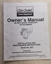 Cub cadet snow for sale  Nashua