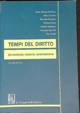 Tempi del diritto. usato  Italia