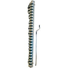 Striped retractable awning for sale  UK