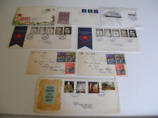 8 capas/FDCs 1967 a 1970 Cutty Sark/Investidura Prince Wales/GPO/Flora, usado comprar usado  Enviando para Brazil