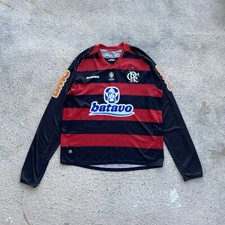 Camiseta de futebol vintage Olympikus FC Flamengo 10 Ronaldinho 2010/2011 Home Jersey  comprar usado  Enviando para Brazil